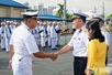 Sailing vessel 286-Le Quy Don starts visit and exchange with Philippine Navy